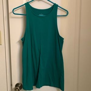 Torrid Green Cotton Tank